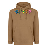 Toasted Coconut Jerrys Designer Bears Heavyweight Hoodie - InspiraDesign