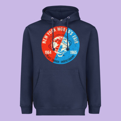 New York World's Fair 196465 Heavyweight Hoodie Designed By Inspiradesign
