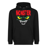 Black monster Heavyweight Hoodie - InspiraDesign