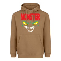Toasted Coconut monster Heavyweight Hoodie - InspiraDesign