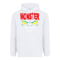 White monster Heavyweight Hoodie - InspiraDesign
