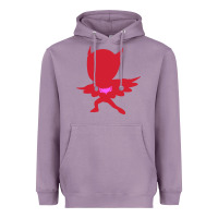 Lavender owlette illustration Heavyweight Hoodie - InspiraDesign