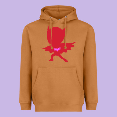 Owlette Illustration Heavyweight Hoodie Designed By Inspiradesign