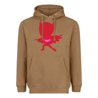 Toasted Coconut owlette illustration Heavyweight Hoodie - InspiraDesign