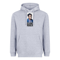 Heather Grey Sister Sister - Go Home Roger Heavyweight Hoodie - InspiraDesign