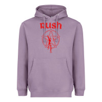 Lavender vintage starman Heavyweight Hoodie - InspiraDesign