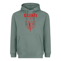 Sage vintage starman Heavyweight Hoodie - InspiraDesign
