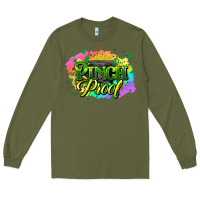 Army Green pinch proof St. Patrick's  Day Long Sleeve Tee - HowdyJamesFarm