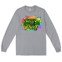 Heather Grey pinch proof St. Patrick's  Day Long Sleeve Tee - HowdyJamesFarm