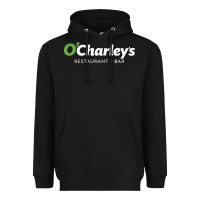 Black O'Charley's Resto and Bar Heavyweight Hoodie - InspiraDesign