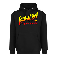 Black Ronda Rousey Merch Rowdy Ronda Rousey Shirt Heavyweight Hoodie - InspiraDesign
