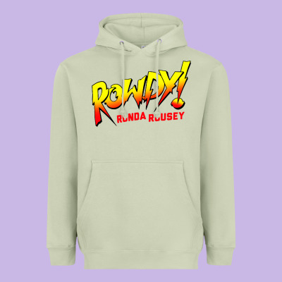 Ronda Rousey Merch Rowdy Ronda Rousey Shirt Heavyweight Hoodie Designed By Inspiradesign