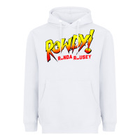White Ronda Rousey Merch Rowdy Ronda Rousey Shirt Heavyweight Hoodie - InspiraDesign