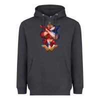 Smoke wonder woman movie arms crossed t shirt Heavyweight Hoodie - InspiraDesign