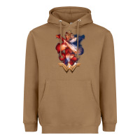 Toasted Coconut wonder woman movie arms crossed t shirt Heavyweight Hoodie - InspiraDesign