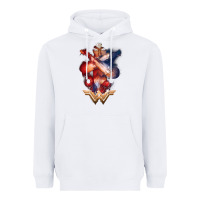 White wonder woman movie arms crossed t shirt Heavyweight Hoodie - InspiraDesign