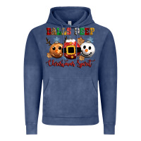 Vintage Denim balls deep christmas spirit Vintage Hoodie - CowGirlArtShop