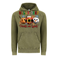 Vintage Olive balls deep christmas spirit Vintage Hoodie - CowGirlArtShop