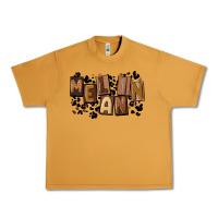 Peanut Butter melanin with leopard Urban Heavy Tee - CowGirlArtShop