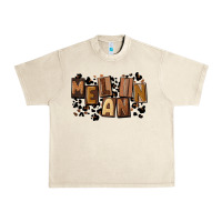 Sandshell melanin with leopard Urban Heavy Tee - CowGirlArtShop