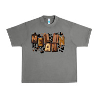 Tornado melanin with leopard Urban Heavy Tee - CowGirlArtShop