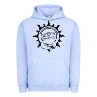Pigment Grape Ice Authentic Church Of The Toad Of Light Psychedlic Frog Licking (Distres Urban Hoodie - DesignPulse