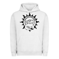 Pigment Lunar Rock Authentic Church Of The Toad Of Light Psychedlic Frog Licking (Distres Urban Hoodie - DesignPulse