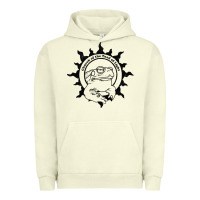 Pigment Pistachio Authentic Church Of The Toad Of Light Psychedlic Frog Licking (Distres Urban Hoodie - DesignPulse