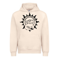 Sandshell Authentic Church Of The Toad Of Light Psychedlic Frog Licking (Distres Urban Hoodie - DesignPulse