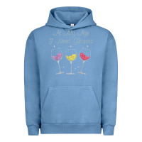 Pigment Pebble Blue At My Age I need Glasses Urban Hoodie - DesignPulse