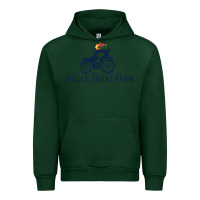 Forest Green diddly farm for men and women Urban Hoodie - DesignPulse