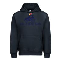 Navy diddly farm for men and women Urban Hoodie - DesignPulse