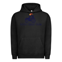 Pigment Black diddly farm for men and women Urban Hoodie - DesignPulse