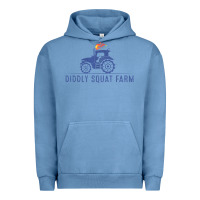 Pigment Pebble Blue diddly farm for men and women Urban Hoodie - DesignPulse