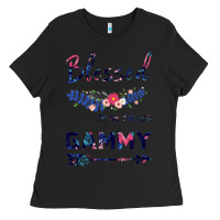 Black Blessed To Be Called Gammy Ladies Tee - Bettercallsaul