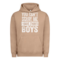 Pigment Burro You Can't Scare Me I Have Three Boys Funny Sons Mom Dad Gift Urban Hoodie - DesignPulse