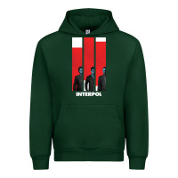 Forest Green INTERPOL BAN Urban Hoodie - DesignPulse