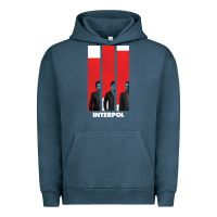 Pigment Midnight Navy INTERPOL BAN Urban Hoodie - DesignPulse