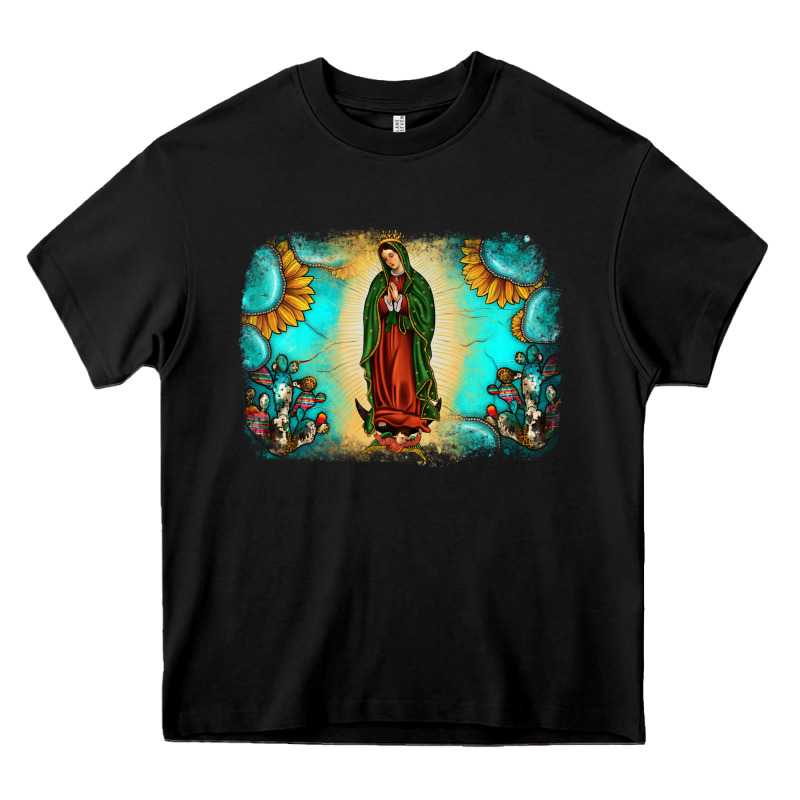 Gemstone Our Lady Of Guadalupe Heavy Core Tee by JahusDesignShop | Teevron