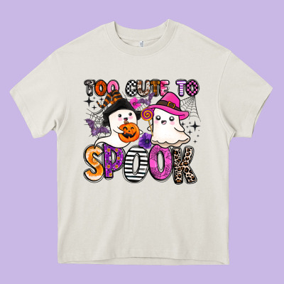Too Cute To Spook Heavy Core Tee Designed By Barkaloodesign
