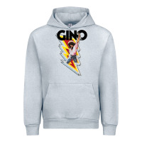 Heather Grey Gino time basketball Urban Hoodie - DesignPulse