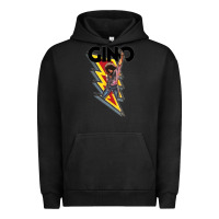 Pigment Black Gino time basketball Urban Hoodie - DesignPulse