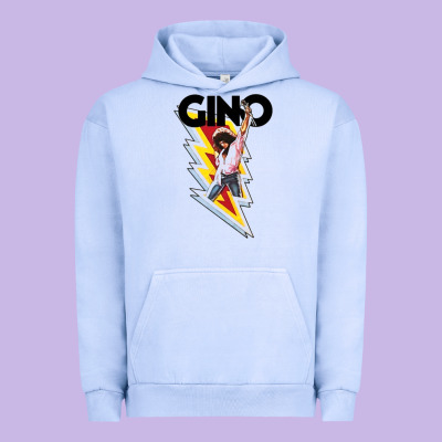 Gino Time Basketball Urban Hoodie Designed By Designpulse