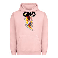 Pigment Salmon Gino time basketball Urban Hoodie - DesignPulse