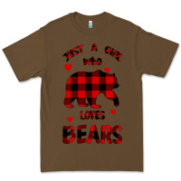 Cacao Just A Girl Who Loves Bears Premium Tee - Bettercallsaul