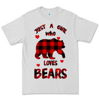 Dove Grey Just A Girl Who Loves Bears Premium Tee - Bettercallsaul