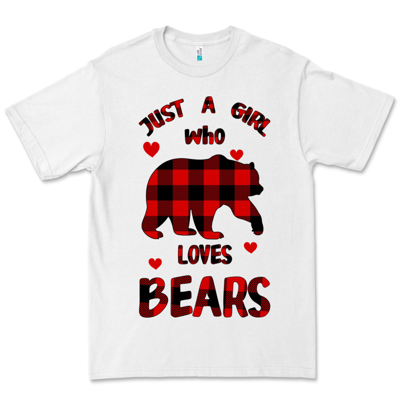 Just A Girl Who Loves Bears Premium Tee by Bettercallsaul | Teevron