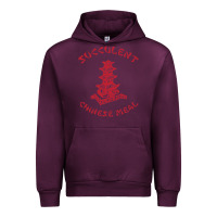 Mauve Wine SUCCULENT CHINESE MEAL CHINESE TAKE OUT TAKE AWAY Urban Hoodie - DesignPulse