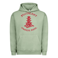 Pigment Oil Green SUCCULENT CHINESE MEAL CHINESE TAKE OUT TAKE AWAY Urban Hoodie - DesignPulse
