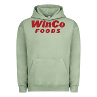 Pigment Oil Green winco foods american supermarket Urban Hoodie - DesignPulse